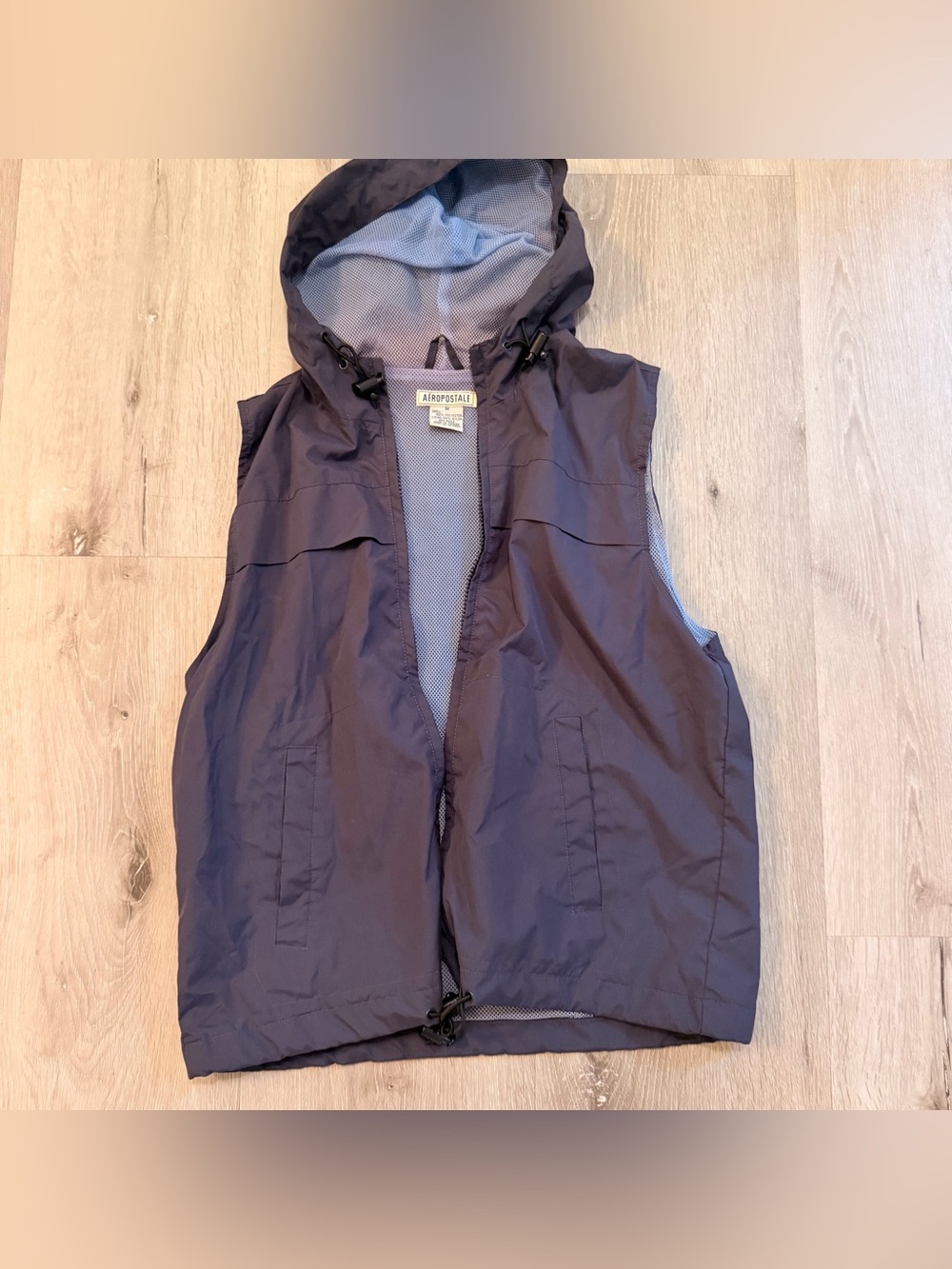 Vintage 90s Aéropostale Mesh-Lined Utility Vest - Men’s Medium - Gorpcore